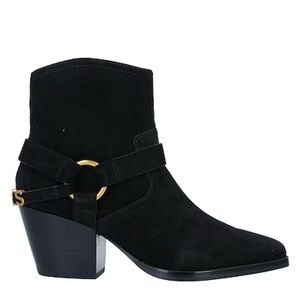 Michael Kors black suede booties sz 5 nwot